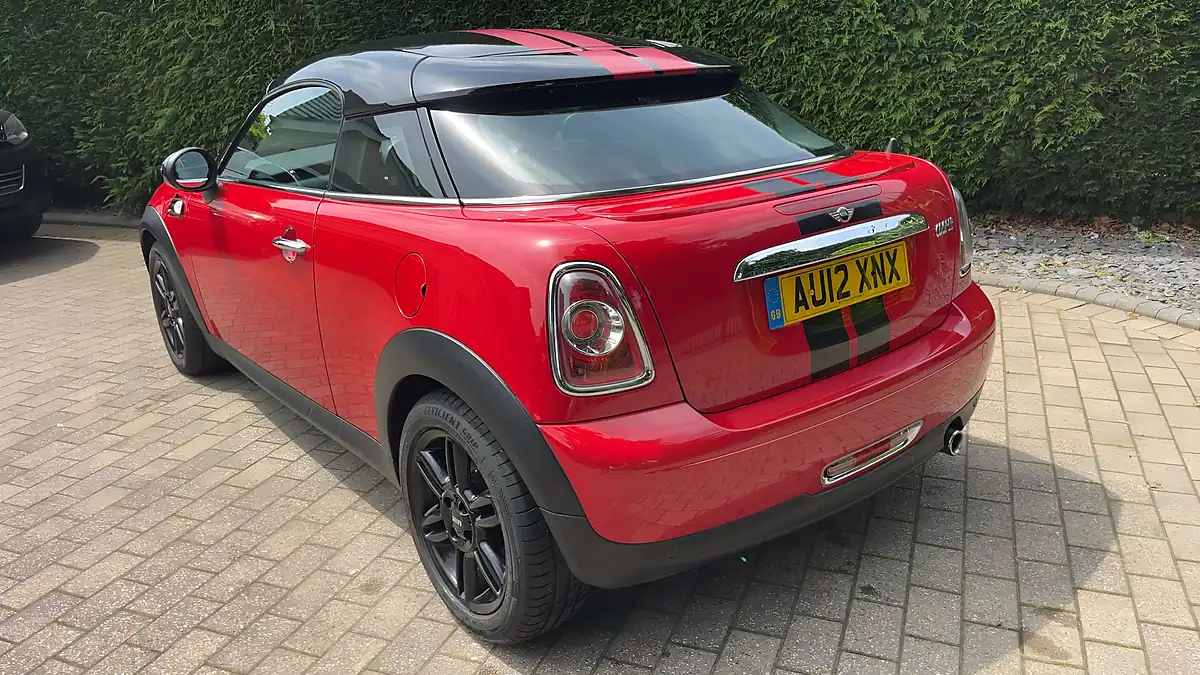 Used 2012 MINI Coupe Cooper (chili Pack) Chilli Red - Interior and Exterior details 6