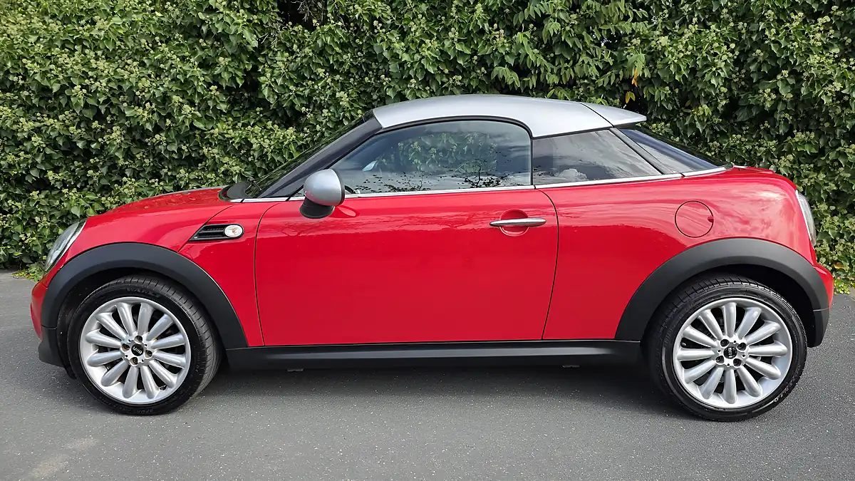 Used 2012 MINI Coupe Cooper Chili Red - Interior and Exterior details 2