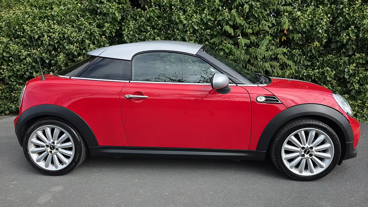 Used 2012 MINI Coupe Cooper Chili Red - Interior and Exterior details 6