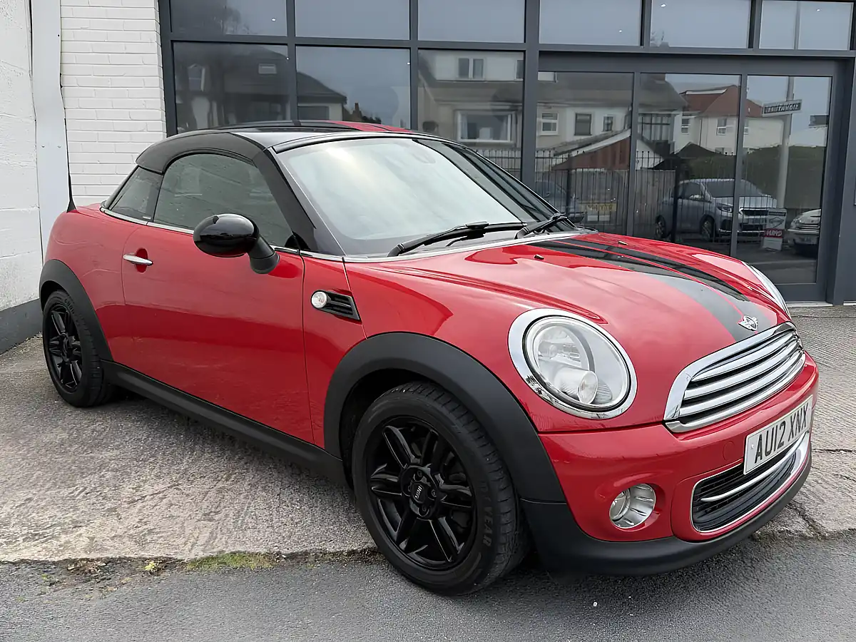 Used 2012 MINI Coupe Cooper Chilli Red - Front View