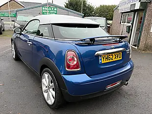 Used 2012 MINI Coupe Cooper Lightning Blue - Interior and Exterior details 10