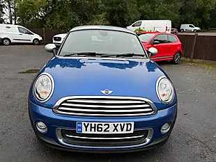 Used 2012 MINI Coupe Cooper Lightning Blue - Interior and Exterior details 12