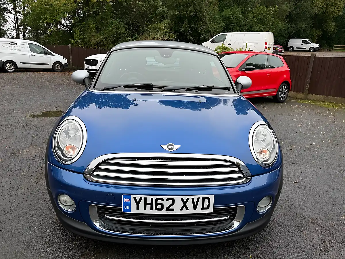 Used 2012 MINI Coupe Cooper Lightning Blue - Interior and Exterior details 12