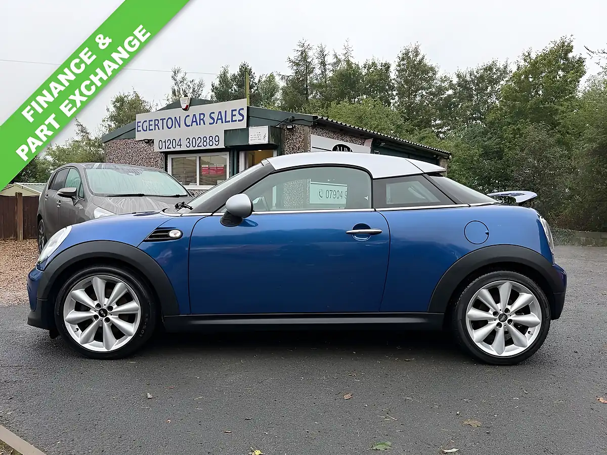 Used 2012 MINI Coupe Cooper Lightning Blue - Interior and Exterior details 4