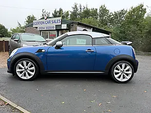 Used 2012 MINI Coupe Cooper Lightning Blue - Interior and Exterior details 9
