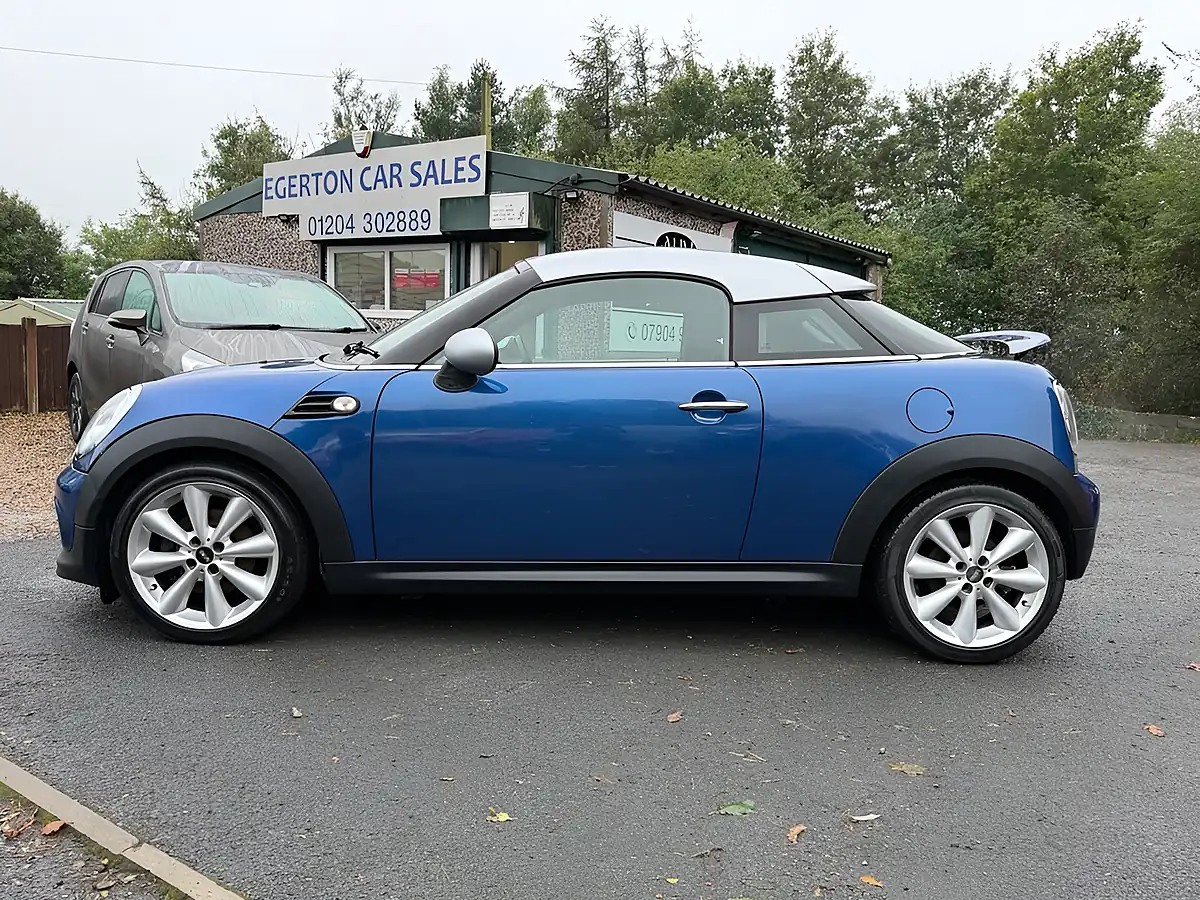 Used 2012 MINI Coupe Cooper Lightning Blue - Interior and Exterior details 9