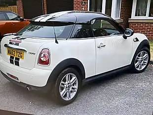 Used 2012 MINI Coupe Cooper (pepper Pack) Pepper White - Interior and Exterior details 3