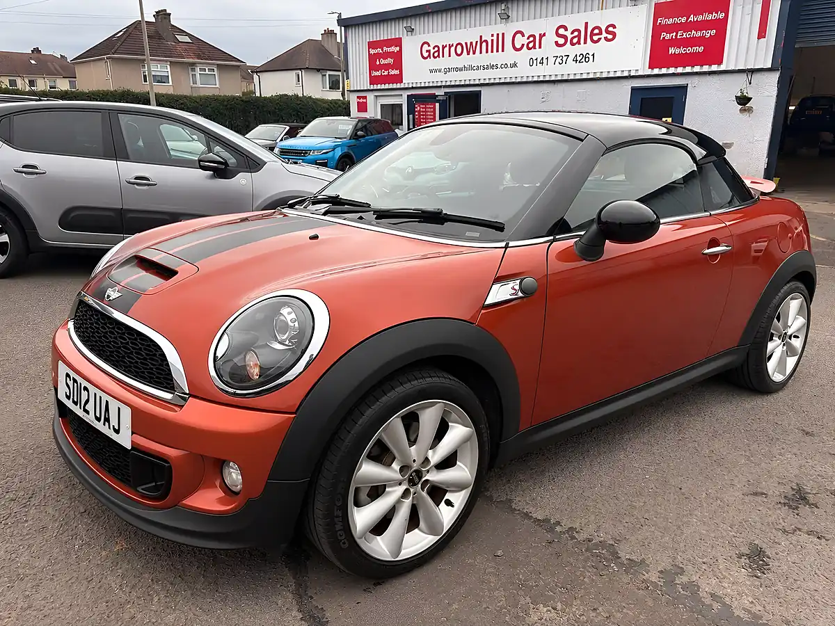 Used 2012 MINI Coupe Cooper S Orange - Front View