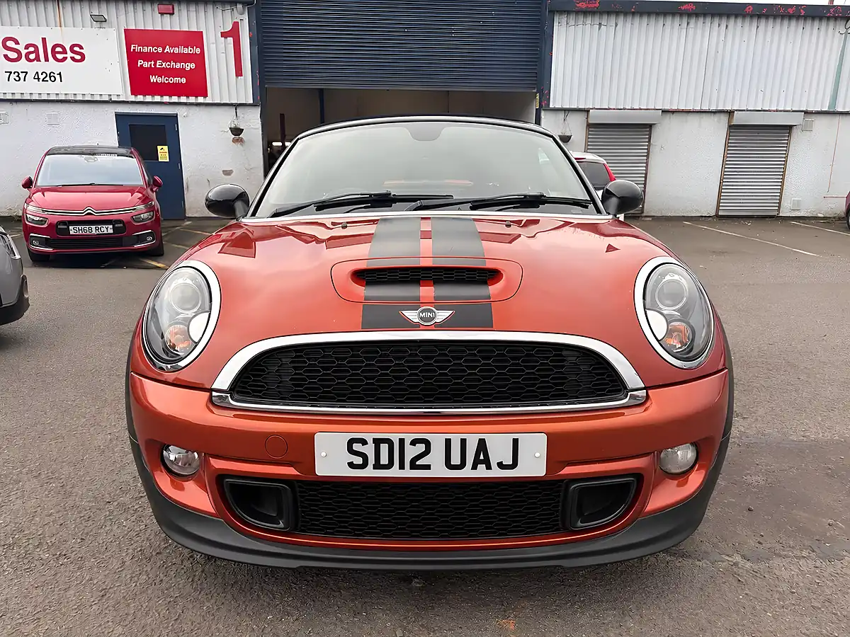 Used 2012 MINI Coupe Cooper S Orange - Interior and Exterior details 4