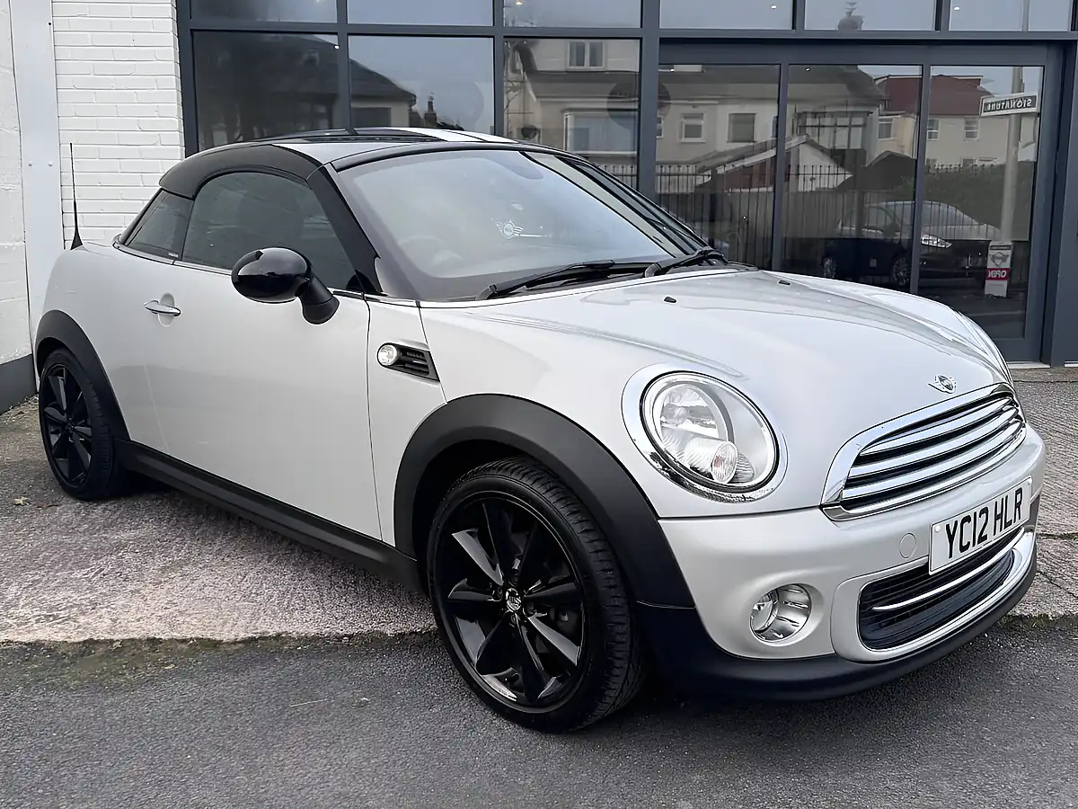 Used 2012 MINI Coupe Cooper Silver - Front View