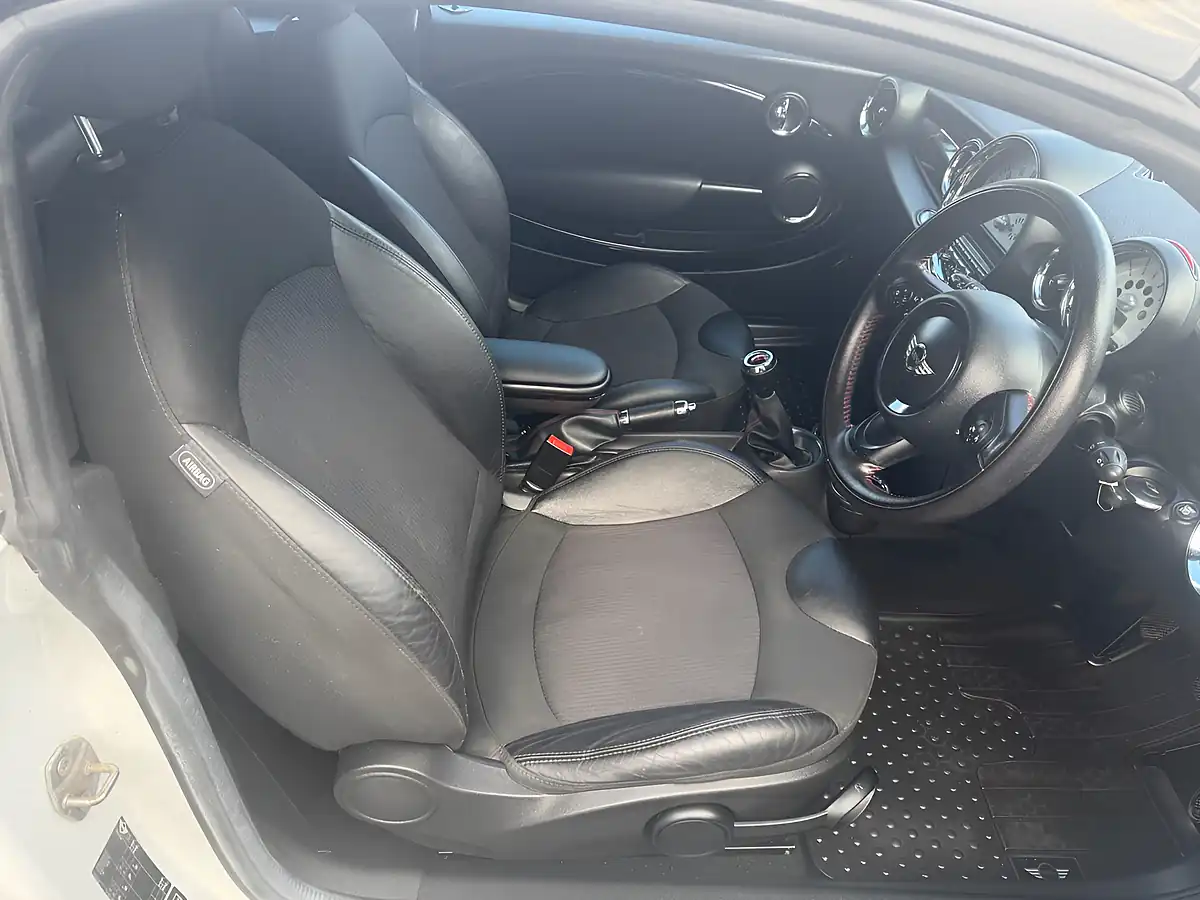Used 2012 MINI Coupe Cooper White Silver - Interior and Exterior details 2