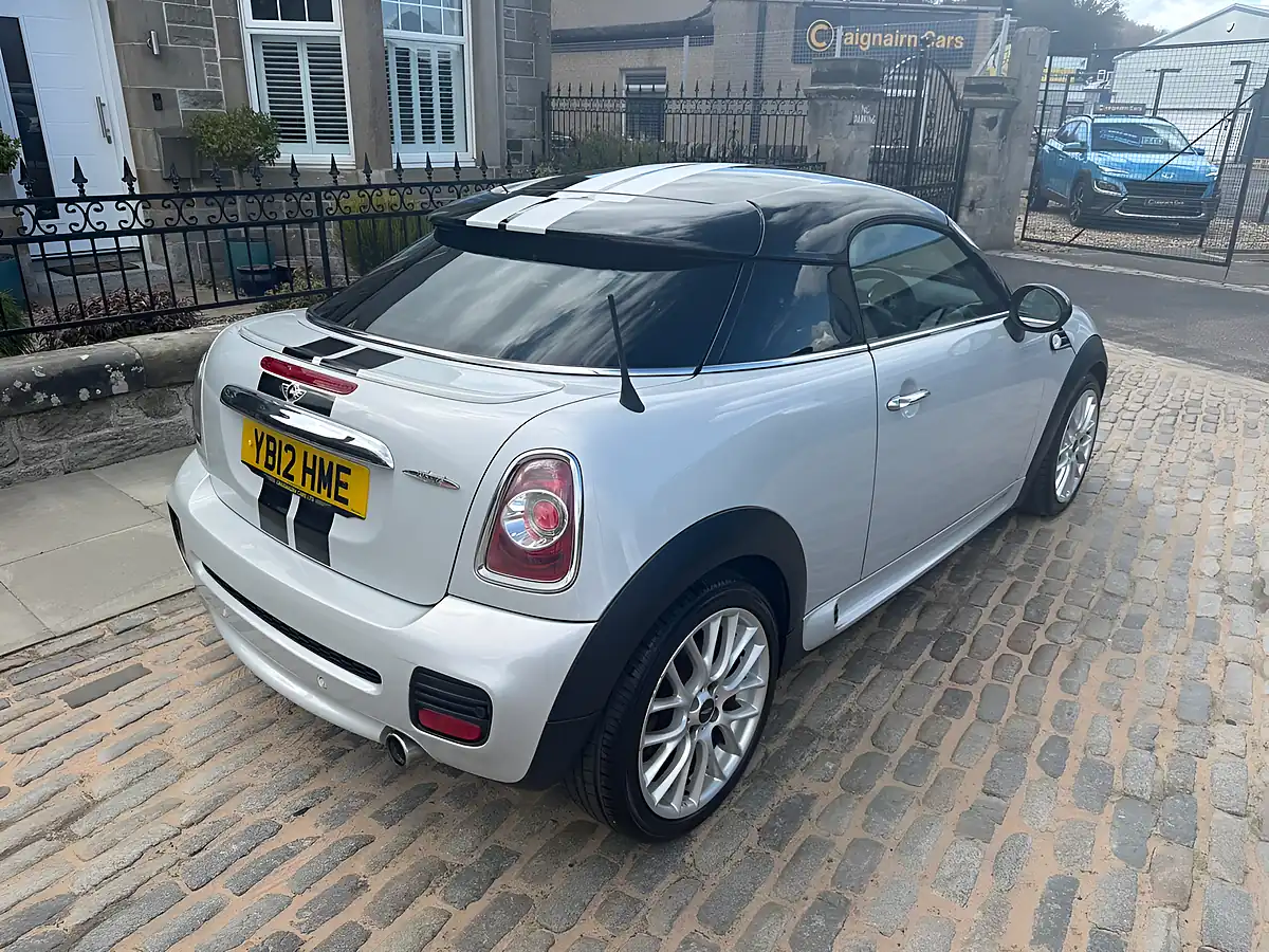 Used 2012 MINI Coupe Cooper White Silver - Interior and Exterior details 4