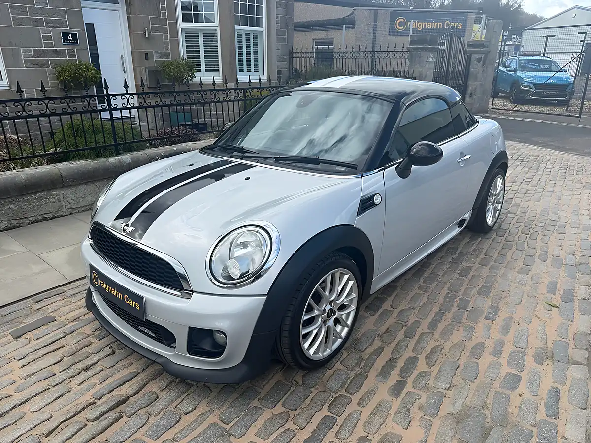 Used 2012 MINI Coupe Cooper White Silver - Interior and Exterior details 5