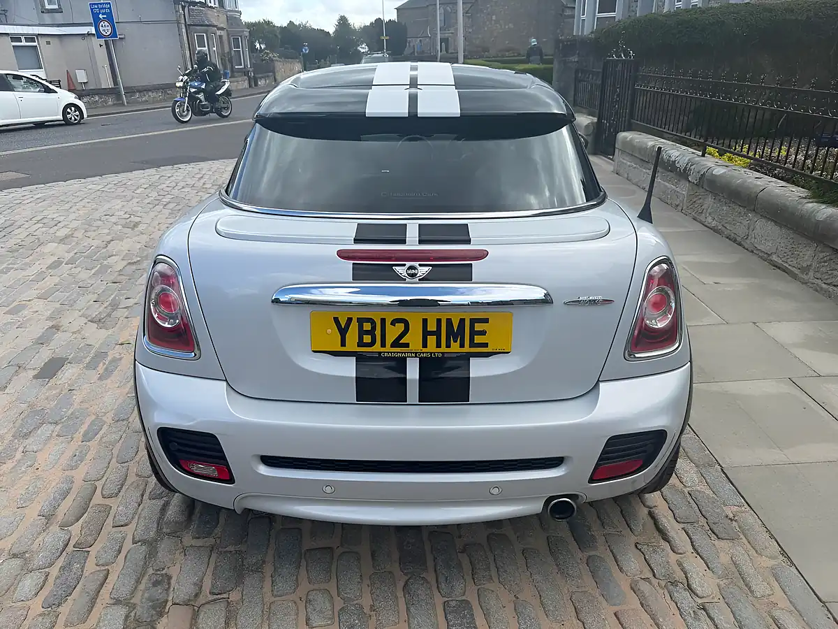 Used 2012 MINI Coupe Cooper White Silver - Interior and Exterior details 7