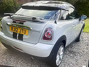 Used 2012 MINI Coupe Cooper White Silver Metallic - Interior and Exterior details 2