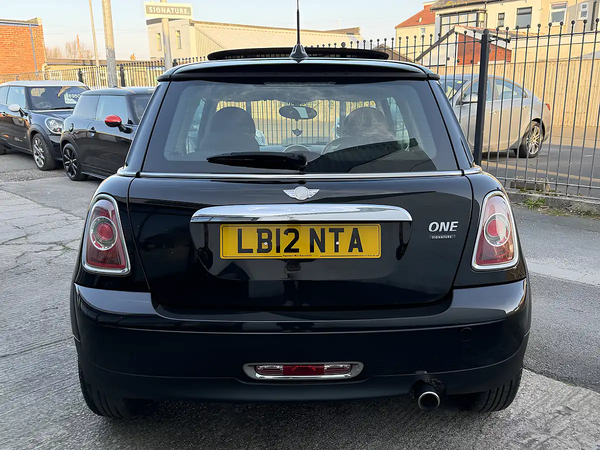 Used 2012 MINI Hatch One (pepper Pack) Midnight Black Metallic - Interior and Exterior details 6