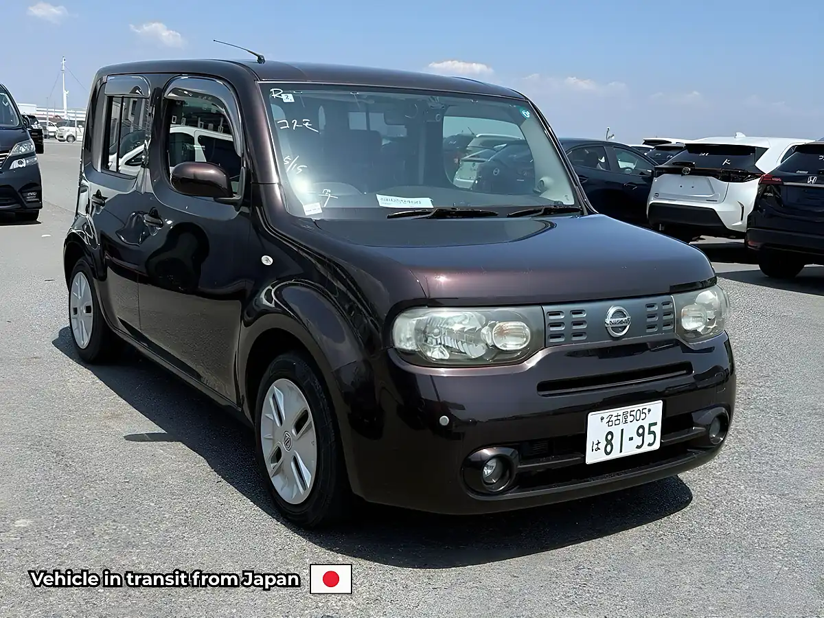 Used 2012 Nissan Cube Indigo Plus Plasma Brown - Front View