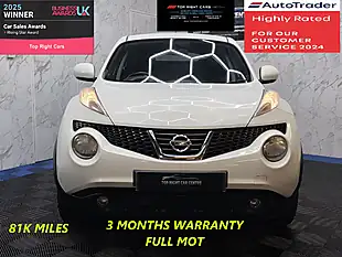 Used 2012 Nissan Juke Acenta Premium White - Interior and Exterior details 2