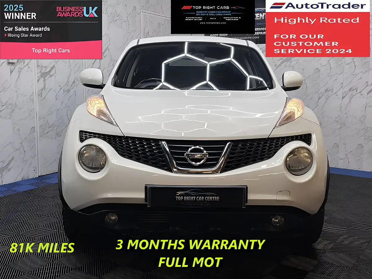 Used 2012 Nissan Juke Acenta Premium White - Interior and Exterior details 2
