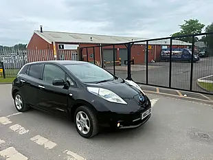 Used 2012 Nissan Leaf Black - Interior and Exterior details 2