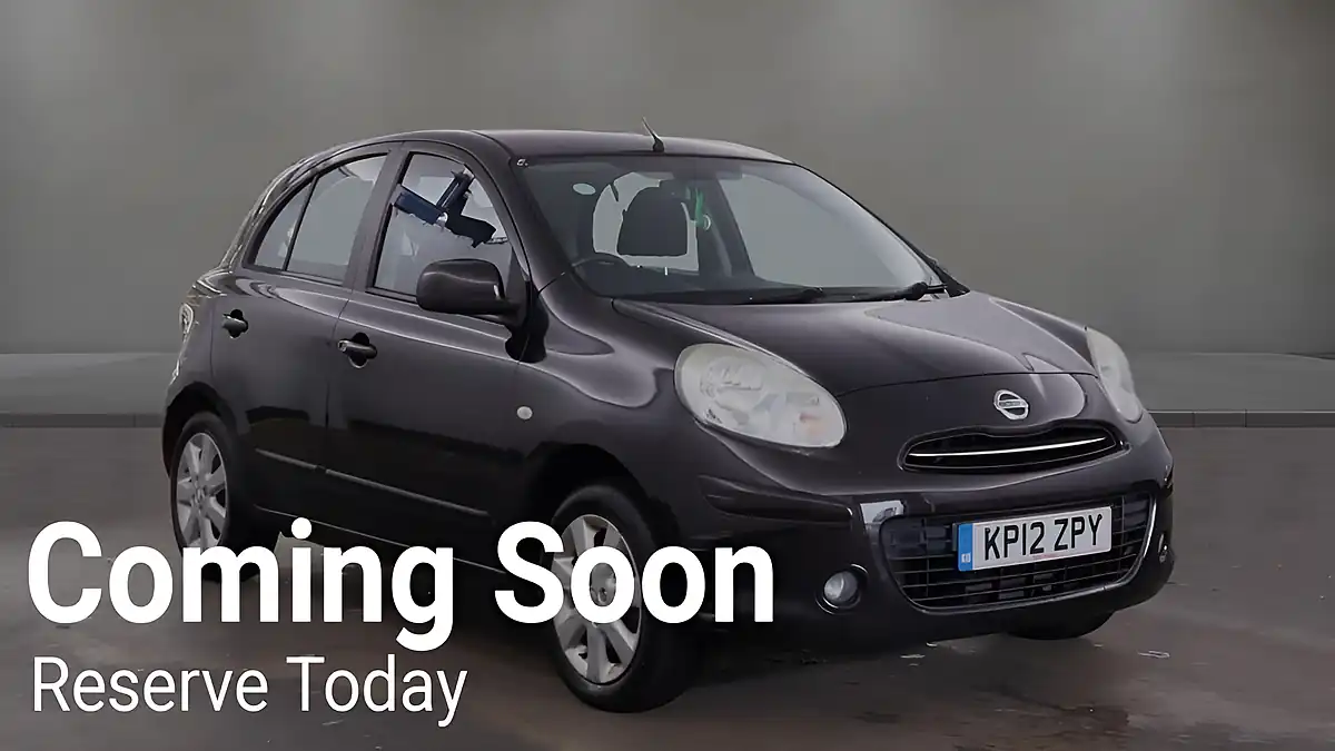 Used 2012 Nissan Micra Acenta Black - Front View