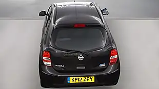 Used 2012 Nissan Micra Acenta Black - Interior and Exterior details 14