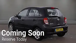 Used 2012 Nissan Micra Acenta Black - Interior and Exterior details 16