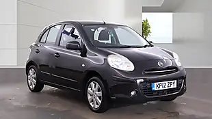 Used 2012 Nissan Micra Acenta Black - Interior and Exterior details 2