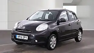 Used 2012 Nissan Micra Acenta Black - Interior and Exterior details 3