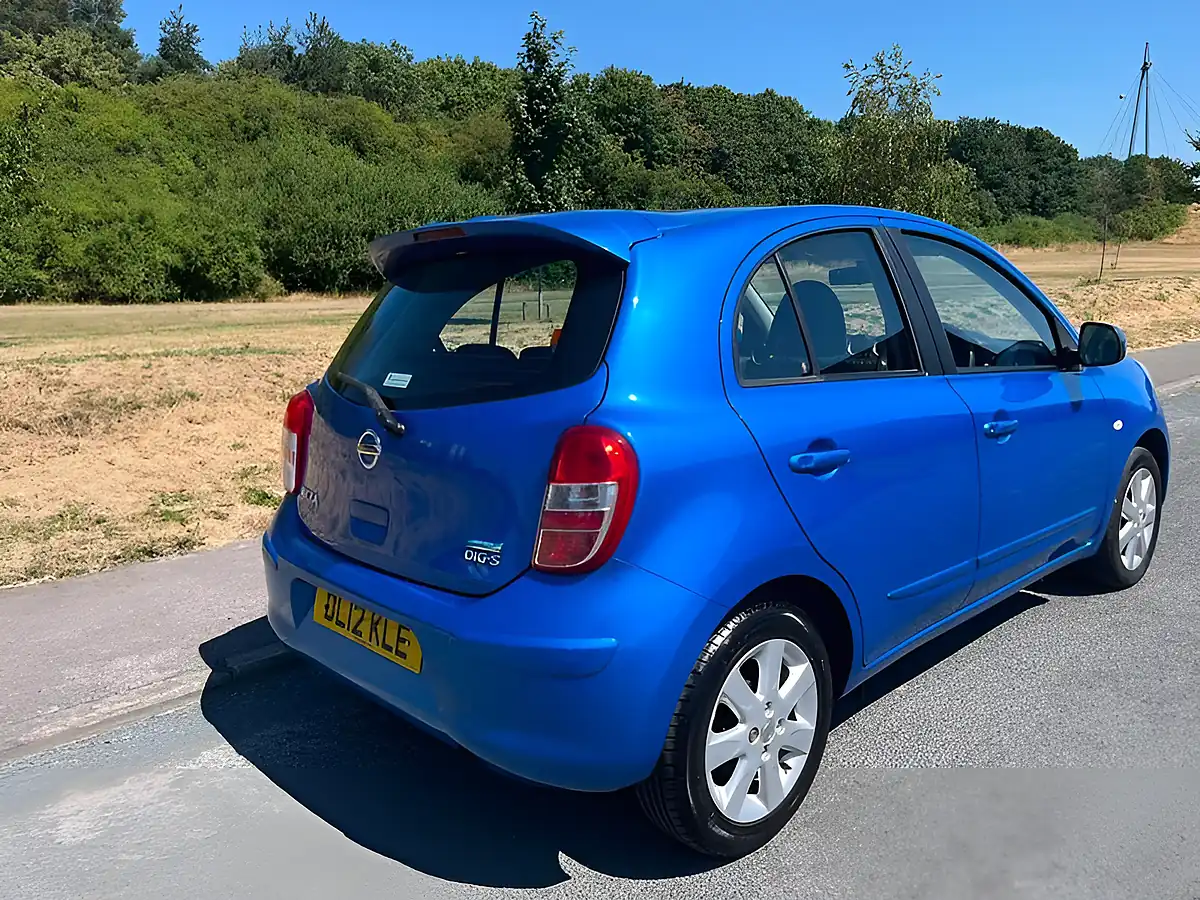 Used 2012 Nissan Micra Acenta Blue - Interior and Exterior details 2