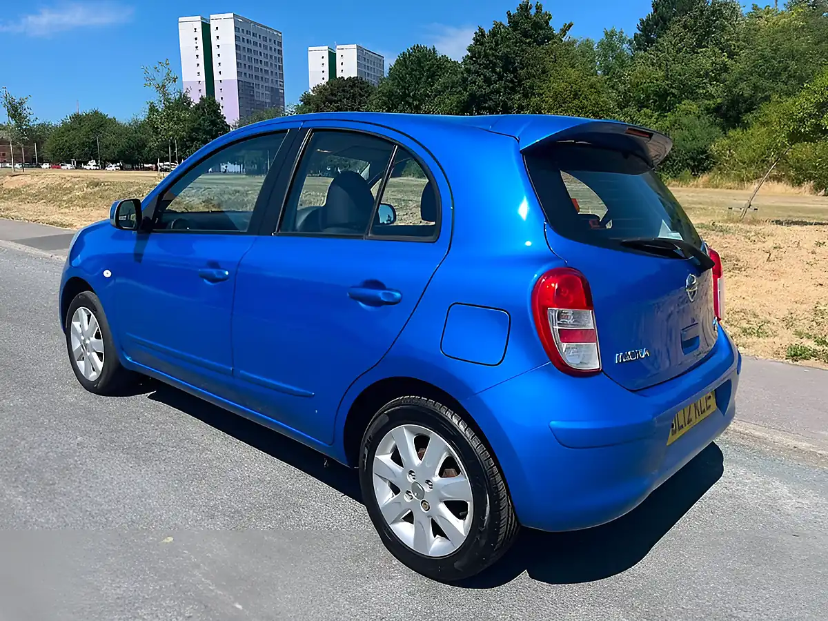 Used 2012 Nissan Micra Acenta Blue - Interior and Exterior details 3