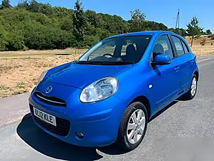 Used 2012 Nissan Micra Acenta Blue - Interior and Exterior details 5