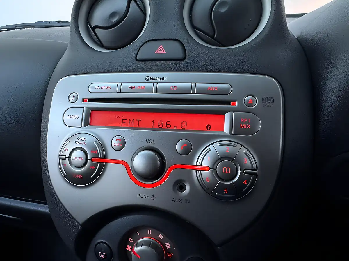 Used 2012 Nissan Micra Acenta Shiraz Red - Interior and Exterior details 12