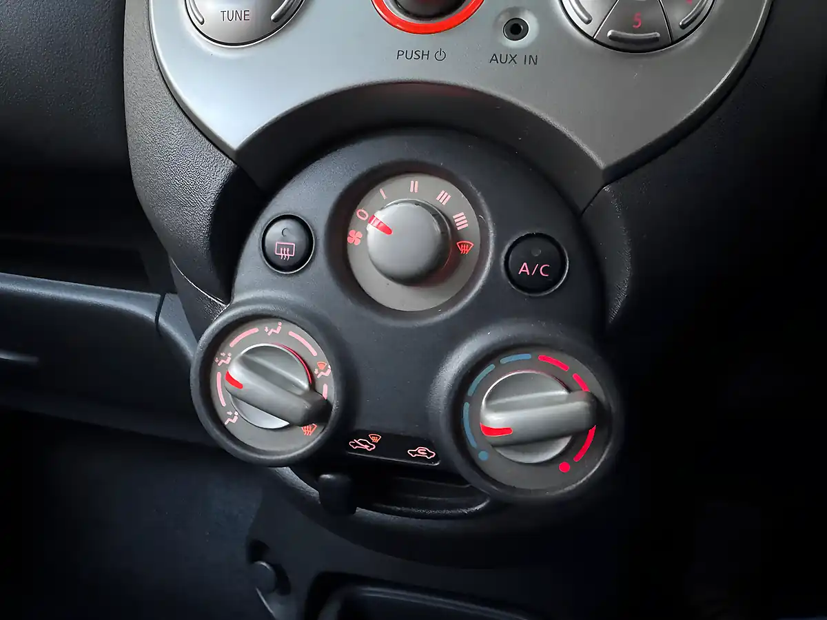 Used 2012 Nissan Micra Acenta Shiraz Red - Interior and Exterior details 14