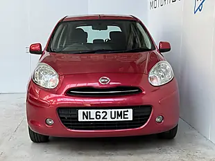Used 2012 Nissan Micra Acenta Shiraz Red - Interior and Exterior details 2