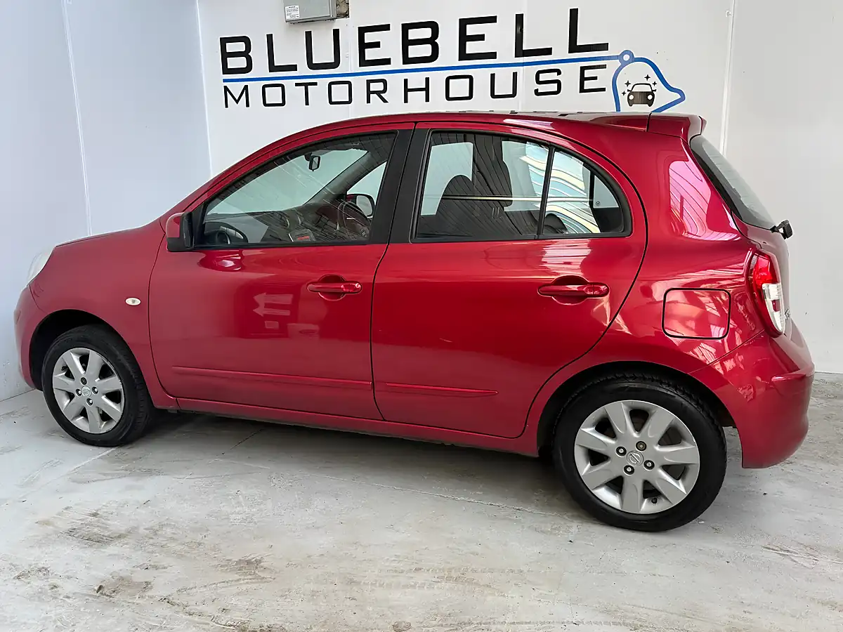 Used 2012 Nissan Micra Acenta Shiraz Red - Interior and Exterior details 6