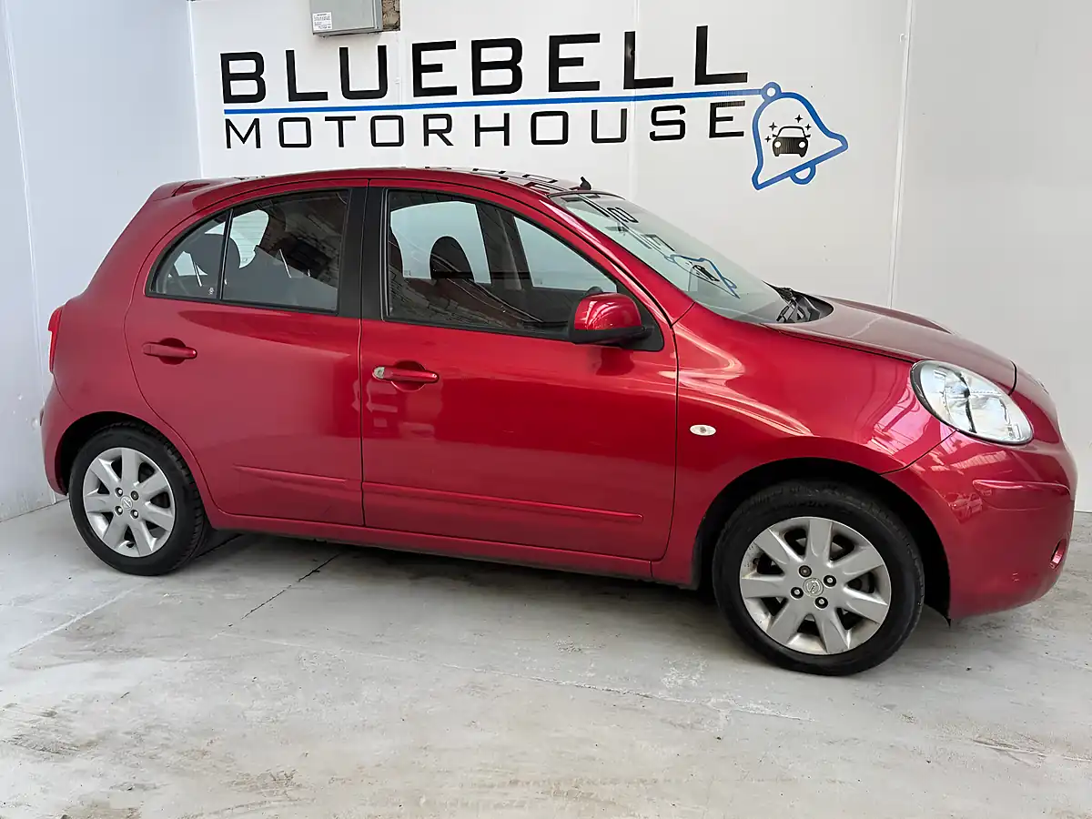 Used 2012 Nissan Micra Acenta Shiraz Red - Interior and Exterior details 7