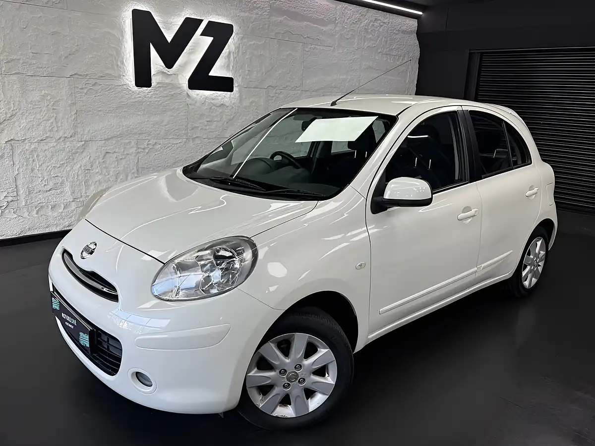 Used 2012 Nissan Micra Acenta White - Front View