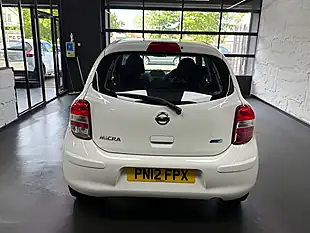 Used 2012 Nissan Micra Acenta White - Interior and Exterior details 12
