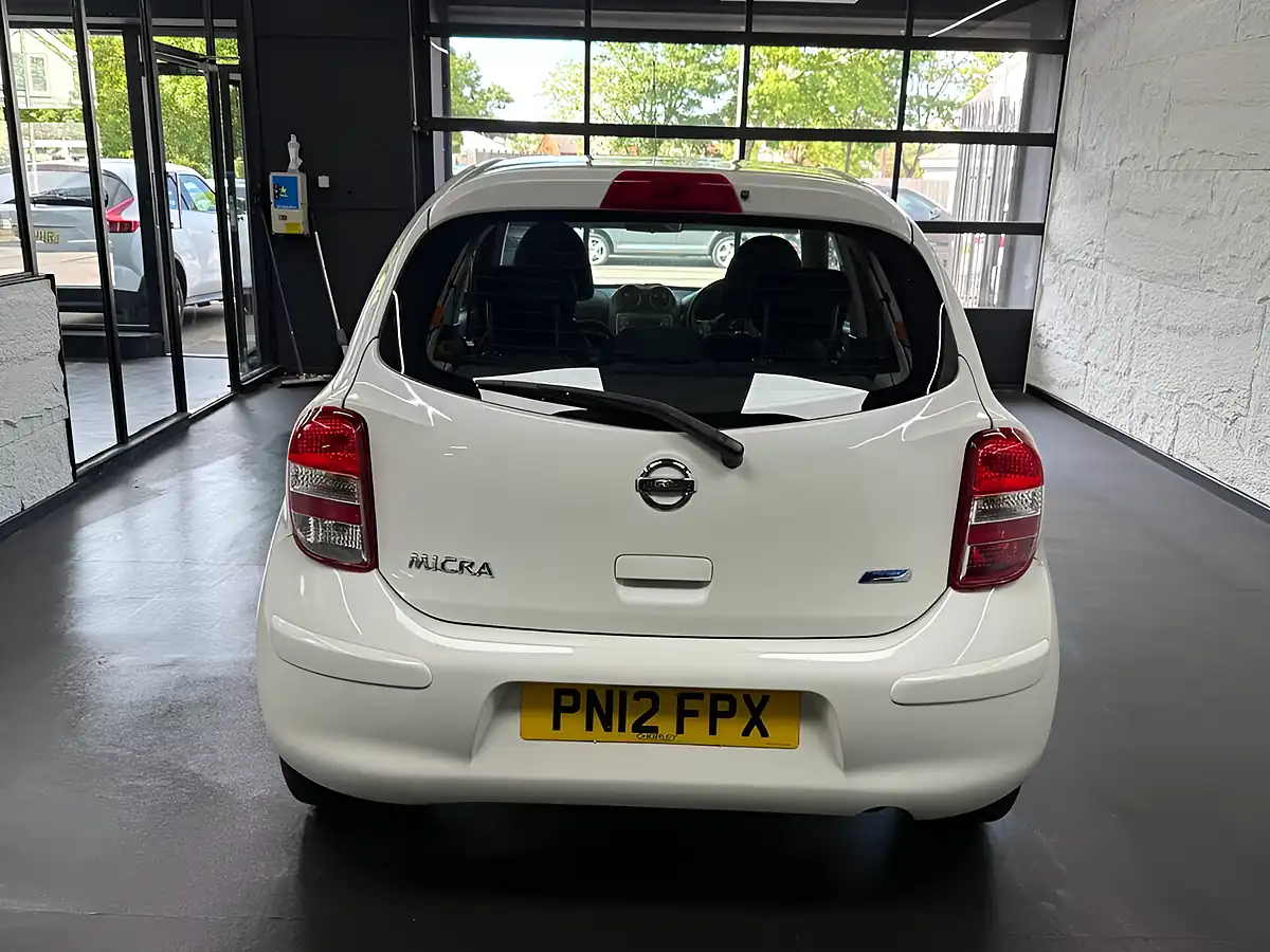 Used 2012 Nissan Micra Acenta White - Interior and Exterior details 12