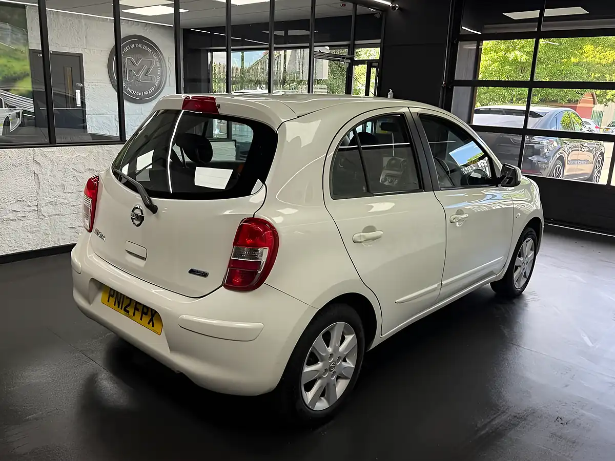 Used 2012 Nissan Micra Acenta White - Interior and Exterior details 14