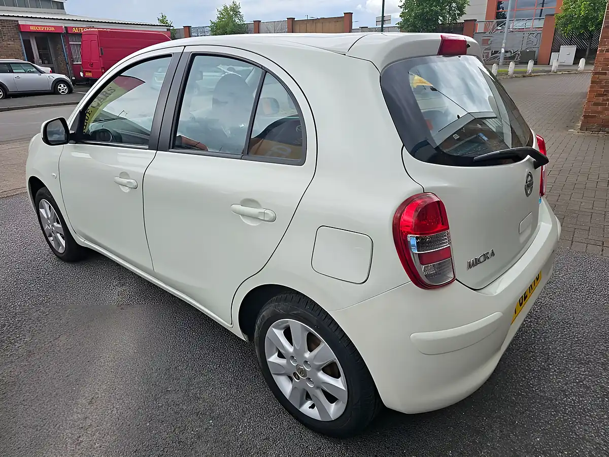 Used 2012 Nissan Micra Acenta White - Interior and Exterior details 3