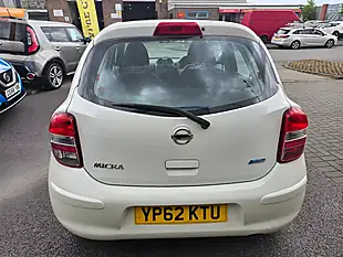 Used 2012 Nissan Micra Acenta White - Interior and Exterior details 4