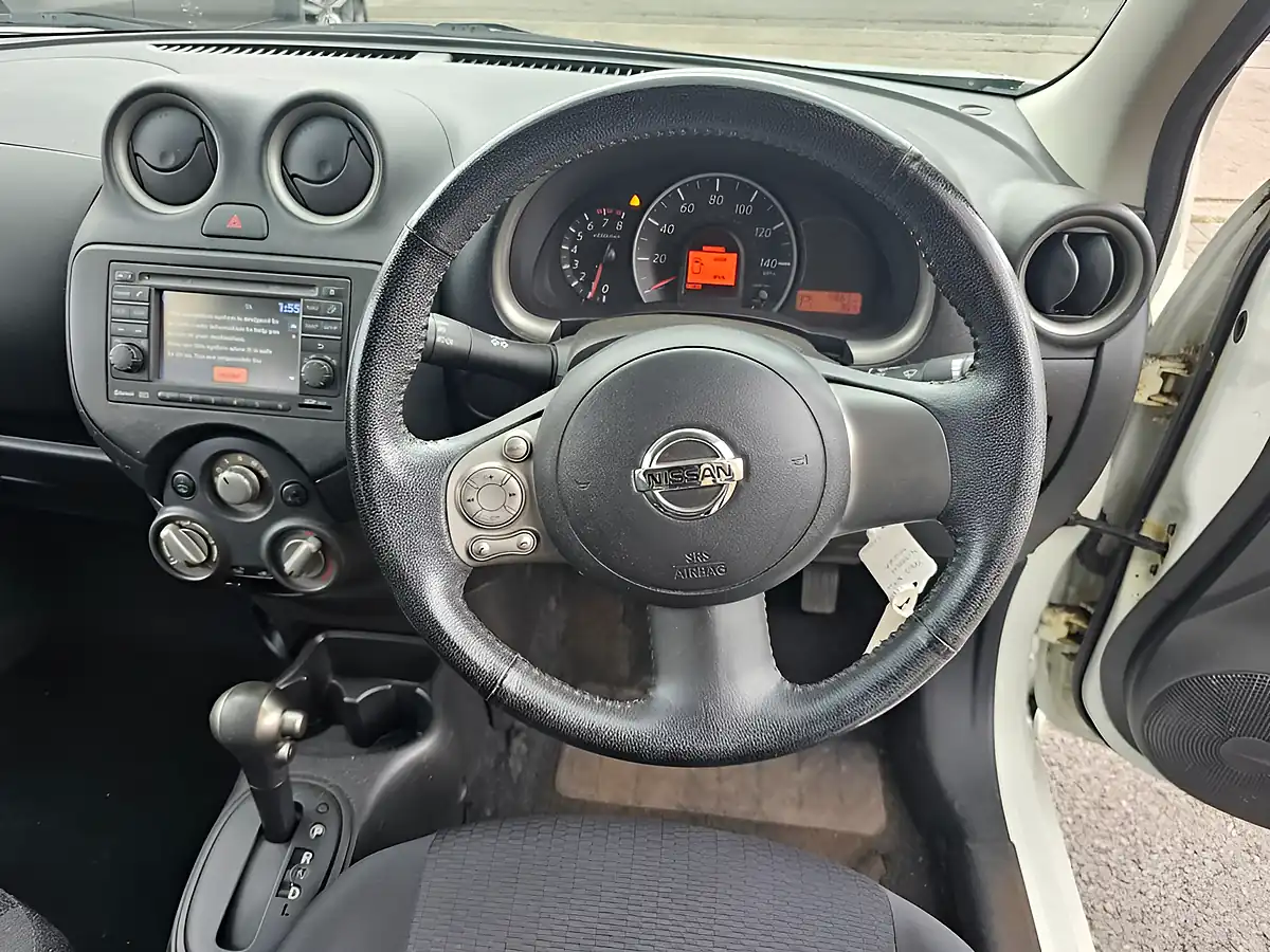 Used 2012 Nissan Micra Acenta White - Interior and Exterior details 6