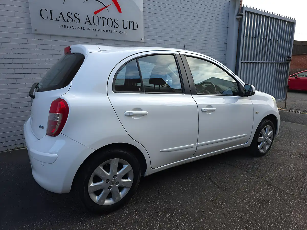 Used 2012 Nissan Micra Acenta White - Interior and Exterior details 16