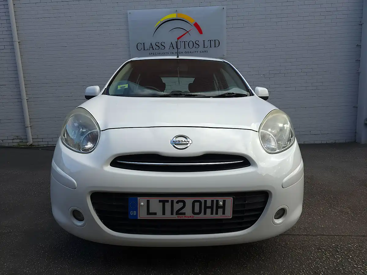 Used 2012 Nissan Micra Acenta White - Interior and Exterior details 2