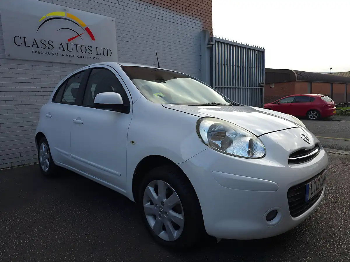 Used 2012 Nissan Micra Acenta White - Interior and Exterior details 20