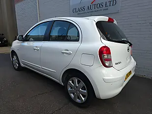 Used 2012 Nissan Micra Acenta White - Interior and Exterior details 4