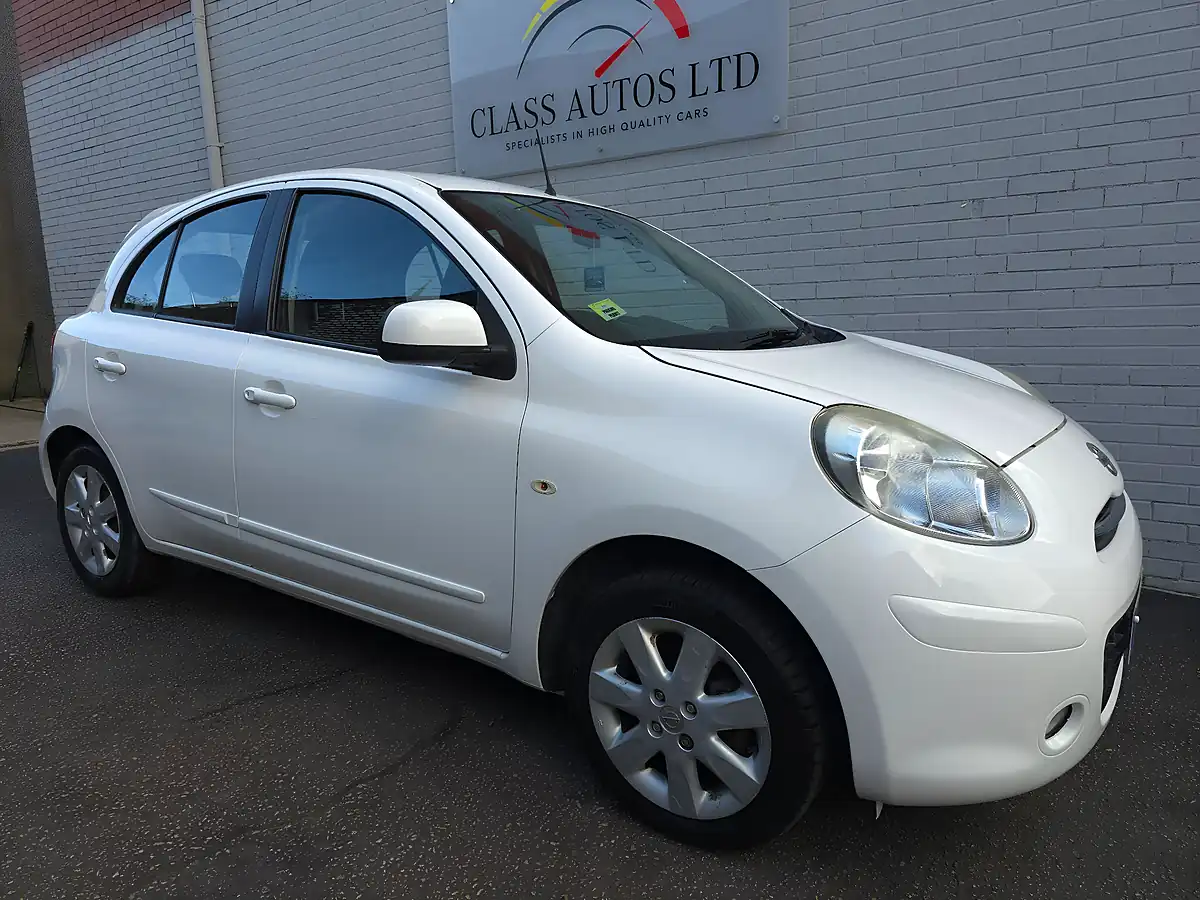 Used 2012 Nissan Micra Acenta White - Interior and Exterior details 5