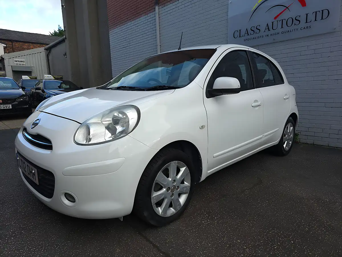 Used 2012 Nissan Micra Acenta White - Interior and Exterior details 6